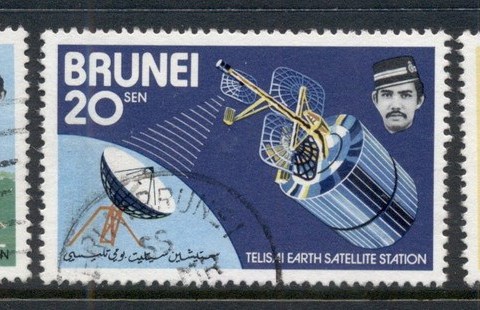 Brunei-1979-Telisai-Earts-Space-Satellite-Station-FU