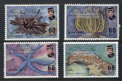 Brunei-1997-Marine-Life-Sea-Stars-MUH