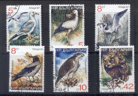 Bulgaria-1988-Birds-CTO