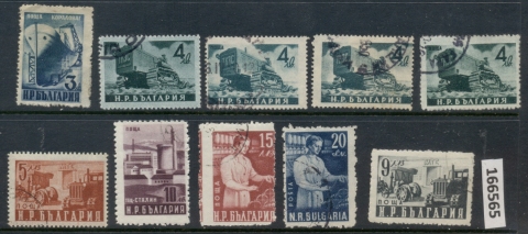 Bulgaria-1950-51-Industries-FU