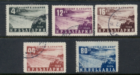 Bulgaria-1952-Vassil-Kolarov-Dam-FU