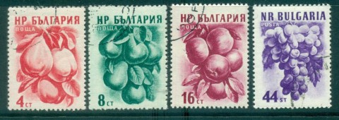 Bulgaria-1956-Fruit-I-FU-lot31276