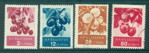 Bulgaria-1956-Fruit-II-FU-lot31277