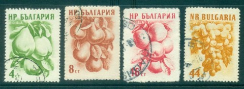 Bulgaria-1957-Fruit-FU-lot31281