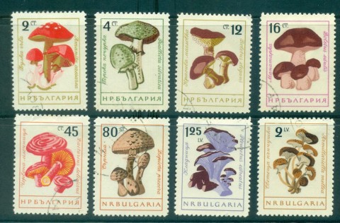 Bulgaria-1961-Funghi-CTO-lot31306