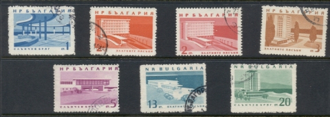 Bulgaria-1963-Balck-Sea-resorts-FU