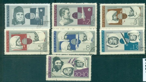 Bulgaria-1966-Russian-Space-Exploration-CTO-lot31321