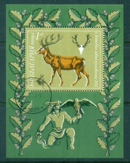 Bulgaria-1987-Deer-MS-CTO