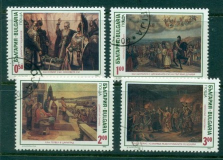 Bulgaria-1992-Paintings-CTO-Lot20944