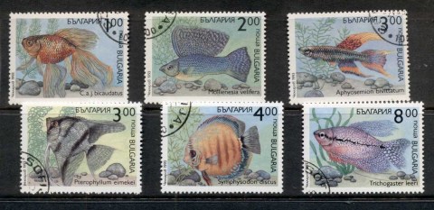 Bulgaria-1993-Marine-Life-Fish-CTO