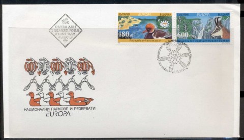 Bulgaria-1999-Europa-Nature-Parks-FDC