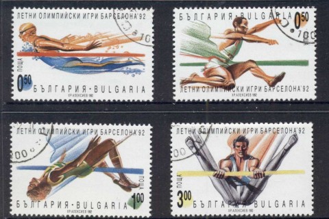 Bulgaria-1992-Summer-Olympics-Barcelona-CTO