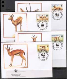 Burkina Faso 1993 WWF Gazelle