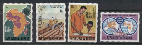 Burundi 1969 Europ Africa
