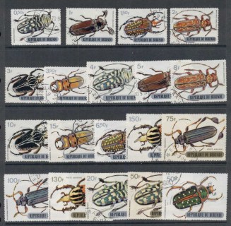 Burundi 1970 Insects Asst (19/25)