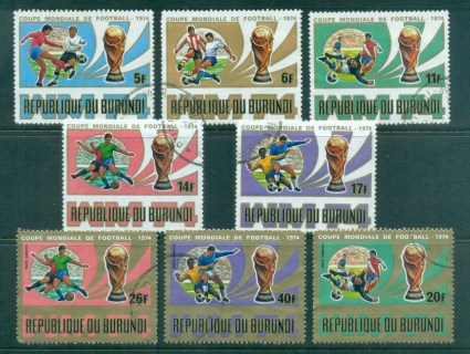 Burundi 1974 World Cup Soccer