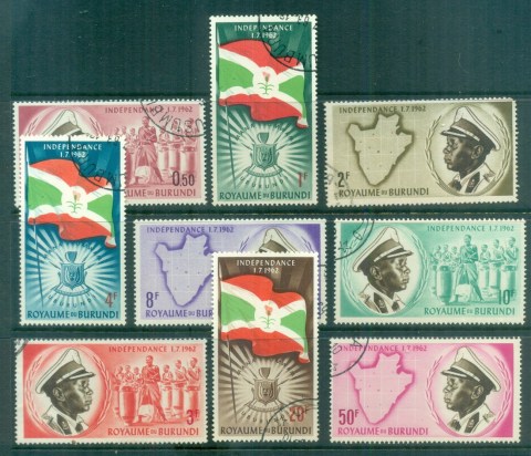 Burundi 1962 Independence