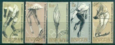 Burundi 1964 Winter Olympics Innsbruck