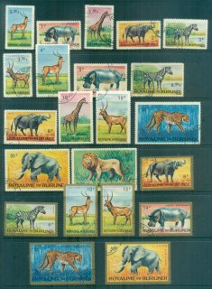 Burundi 1964 African Animals