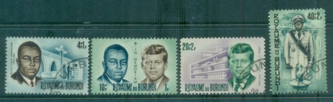Burundi 1966 JFK Kennedy, Prince Rwagasore