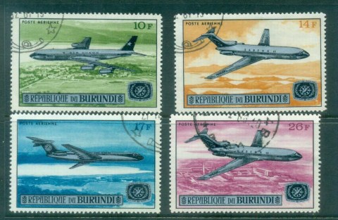 Burundi 1967 Air Planes, Boeing