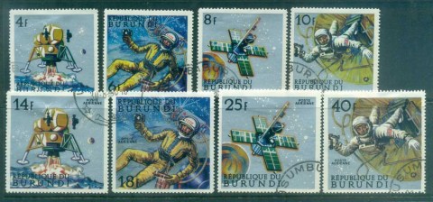 Burundi 1968 Peaceful Space Exploration