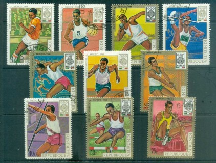 Burundi 1968 Summer Olympics, Mexico