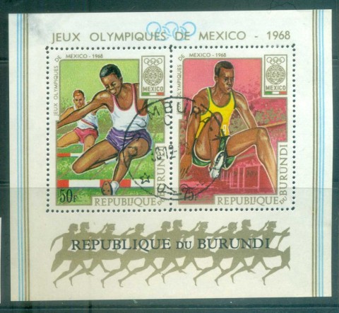 Burundi 1968 Summer Olympics, Mexico MS