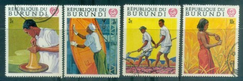 Burundi 1969 ILO 50th Anniv