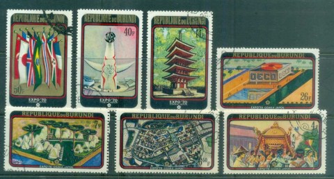 Burundi 1970 Osaka Expo