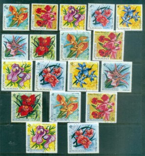 Burundi 1972 Flowers