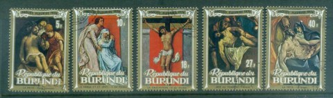 Burundi 1974 Easter Paintings