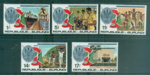 Burundi 1977 Independence 15th Anniv.