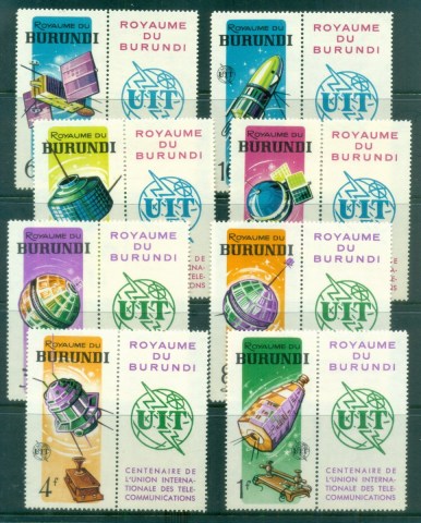 Burundi 1965 ITU Centenary