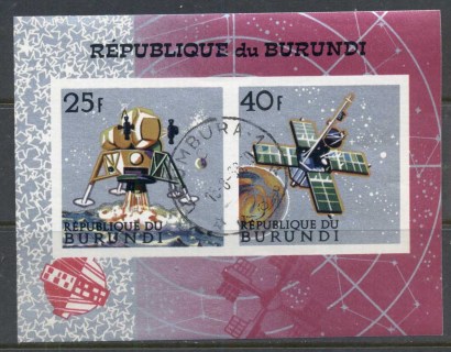 Burundi-1968-Space-Exploration-MS-IMPERF-CTO