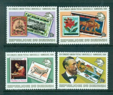 Burundi-1984-UPU-Congress-Hamburg-MUH-lot59435