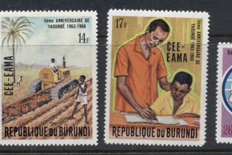Burundi-1969 Europ Africa