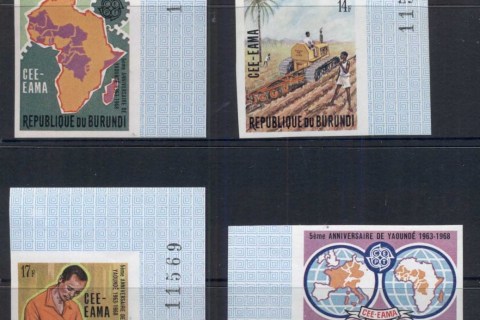Burundi-1969 Europ Africa IMPERF