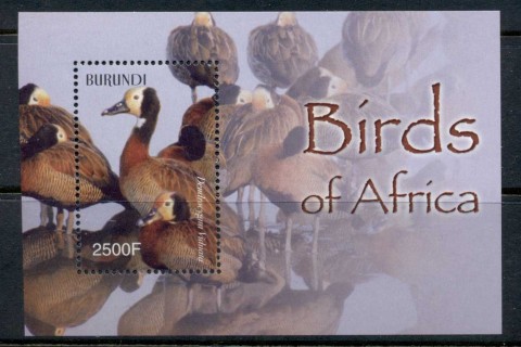 Burundi-2004 Birds of Africa MS