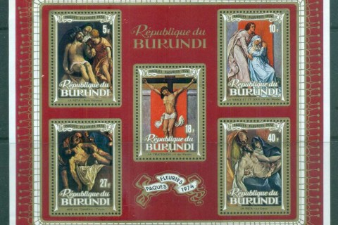 Burundi-1974 Paintings by Paolo Veronese MS