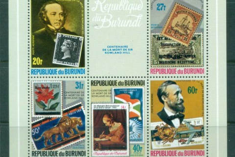Burundi-1979 Rowland Hill MS