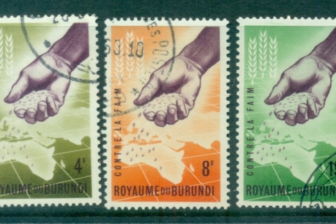 Burundi-1962 FAO Freedom from Hunger FFH