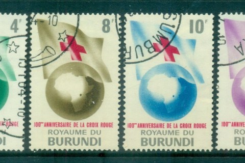 Burundi-1963 Red Cross Centenary