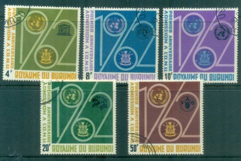 Burundi-1963 UN Agency