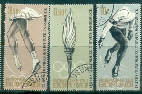 Burundi-1964 Winter Olympics Innsbruck