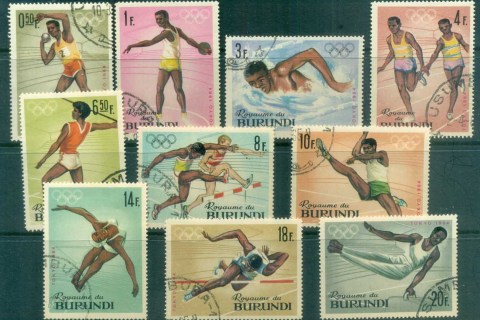 Burundi-1964 Summer Olympics Tokyo