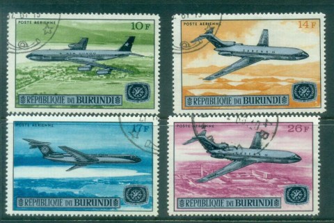 Burundi-1967 Air Planes, Boeing