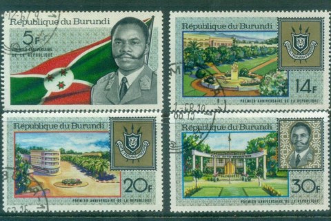 Burundi-1967 Republic 1st Anniv