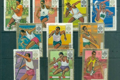 Burundi-1968 Summer Olympics, Mexico