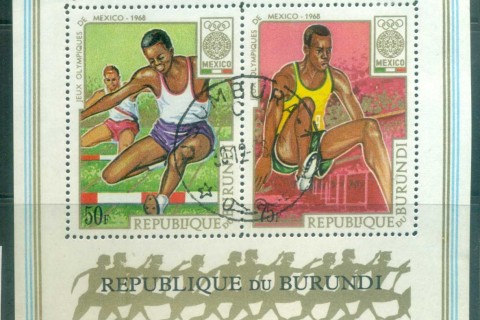 Burundi-1968 Summer Olympics, Mexico MS